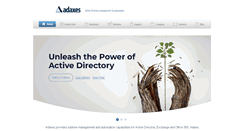 Desktop Screenshot of adaxes.com