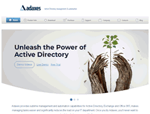 Tablet Screenshot of adaxes.com